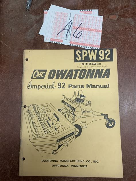 owatonna parts catalog